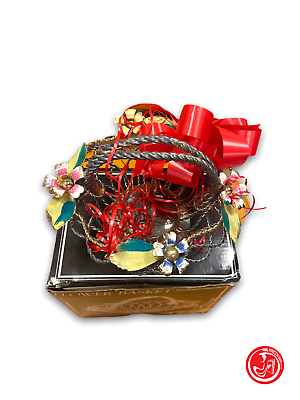 Panier de fleurs - cadeau