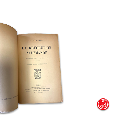 La revolution Allemande - Plon