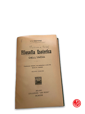 I.C. Chatterji - Filosofia esoterica