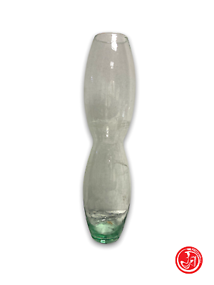 Bubble glass vase