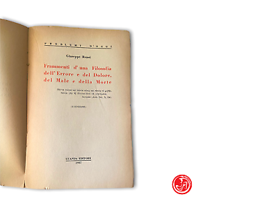 Les problèmes d'aujourd'hui - Guanda editore - 3 volumes