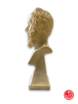 Socrates statuette - face