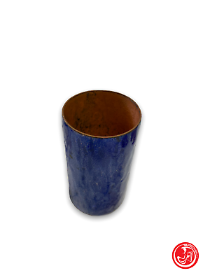 Piccolo vaso blu lucido