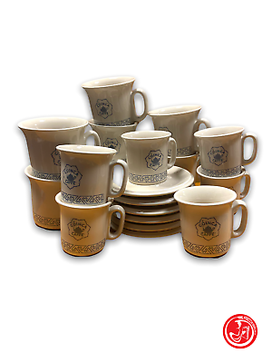 Set of Coinca Caffè cups and mugs