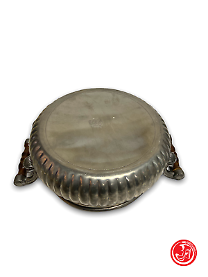 Pewter tray with lid - antique