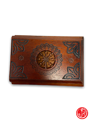 Fermacarte a libro - legno