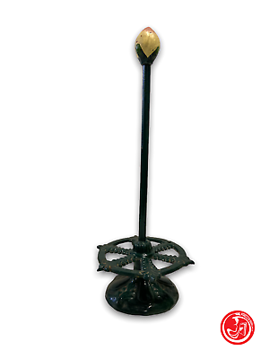 Iron paper towel holder - lemon pattern