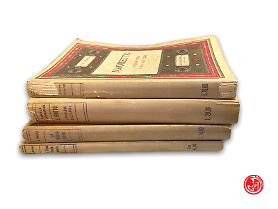 Gius. Laterza & Figli - Editori Bari - 1934 - 4 volumi