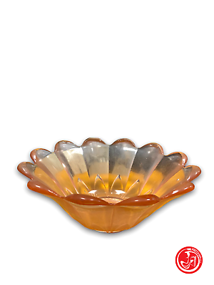 Glass salad bowl