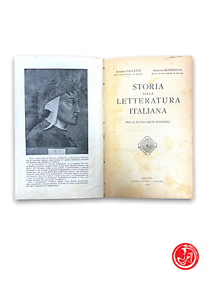 Storia della letteratura italiana per le scuole medie superiori