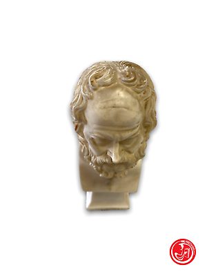 Socrates statuette - face