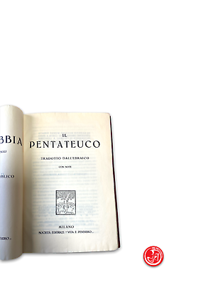 La Bibbia - Il pentateuco - 1922