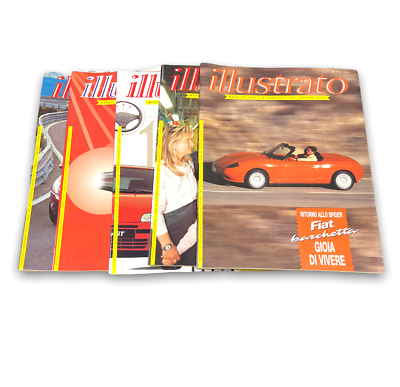 Riviste Illustrato - 1995 - monthly magazine for FIAT group employees