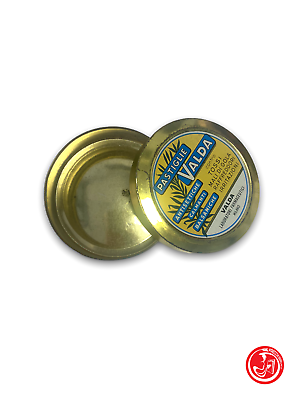 Piccola scatola di latta circolare - Pastiglie Valda