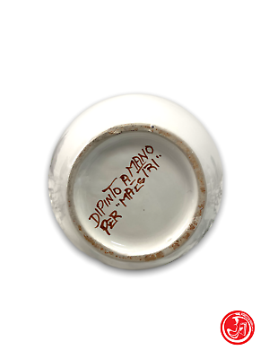 Hand-painted ceramic jug