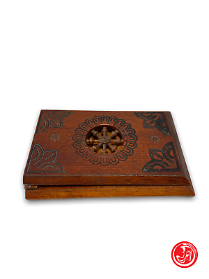 Fermacarte a libro - legno