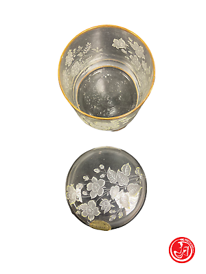 Athos - accessori per la toilette in vetro - vintage