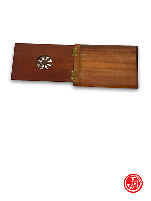 Fermacarte a libro - legno