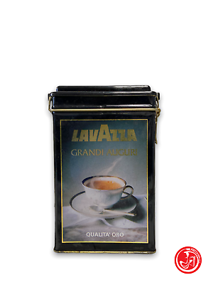 Scatola di latta Lavazza - Grandi Auguri - Qualità oro