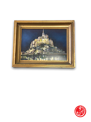 Stampa con cornice in plastica