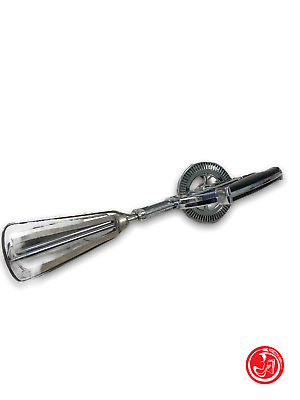 Vintage hand crank whisk