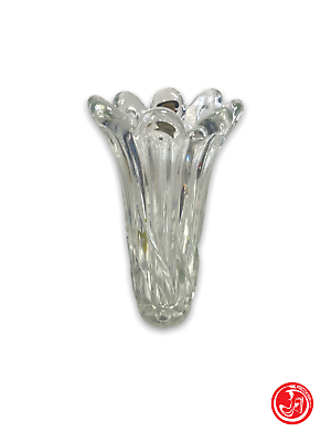 Lux Glass Austria crystal vase