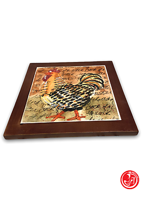 Ceramic picture - Rooster