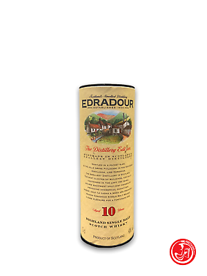 Edradour cylindrical box - The Distillery Edition