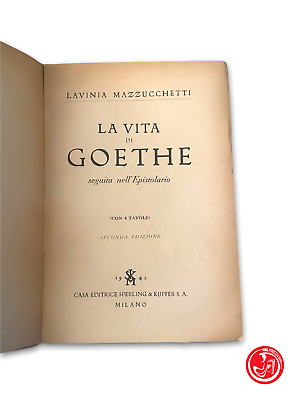 Lavinia Mazzucchetti - La vita di Goethe