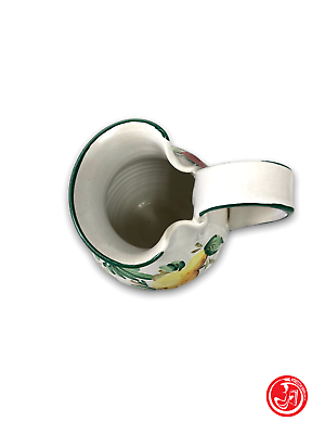 Hand-painted ceramic jug