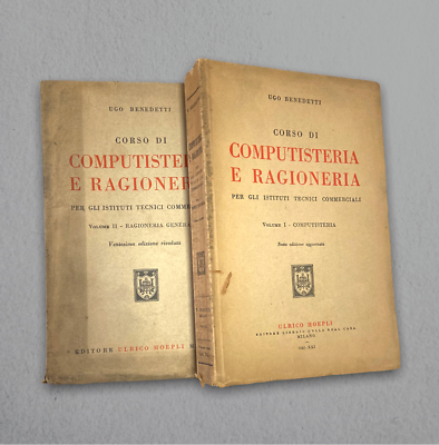 ugo benedetti - corso di computisteria e ragioneria