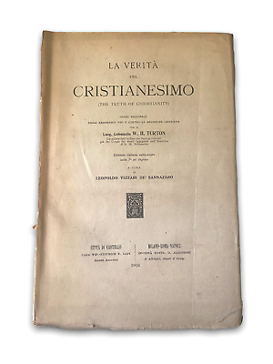 Vizzari de Sannazaro - La verità del cristianesimo - 1916