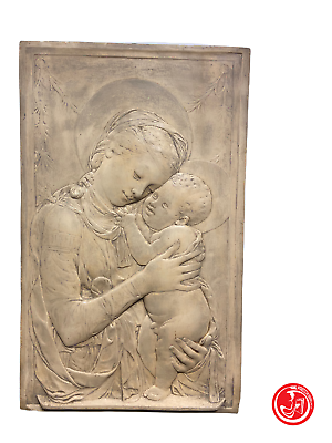 Sacred plaster sculpture - Relief