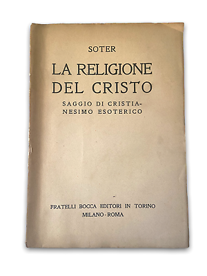 Soter - La religione di Cristo