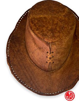 Antique cowboy hat - Guinea 1984