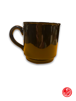 Black ceramic mug - Tristesse