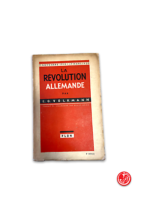 La revolution Allemande - Plon