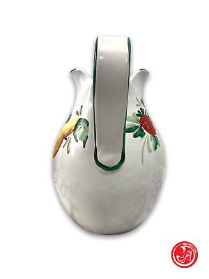 Hand-painted ceramic jug
