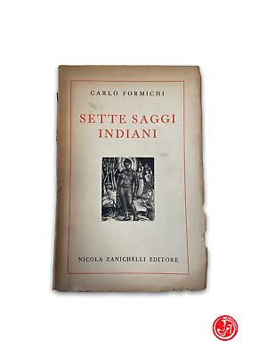 Carlo Formichi - Sept sages indiens - Bologne, 1938