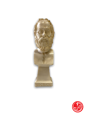 Socrates statuette - face