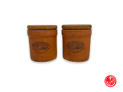 Terracotta containers - From the Buitoni house