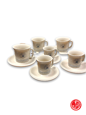 Set of Coinca Caffè cups and mugs