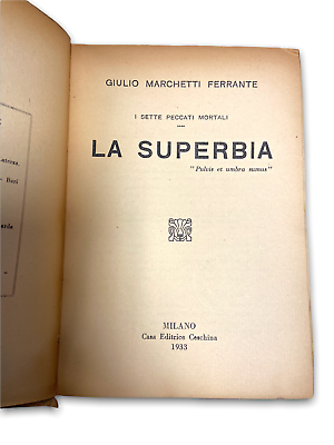 G. Marchetti Ferrante - La superbia