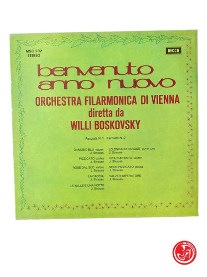 Orchestra Filarmonica Di Vienna Dir. Willi Boskovsky – Benvenuto Anno Nuovo