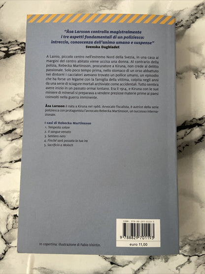 Sacrifice à Moloch. Les cas de Rebecka Martinsson (Vol. 5) [Broché] Larsson,