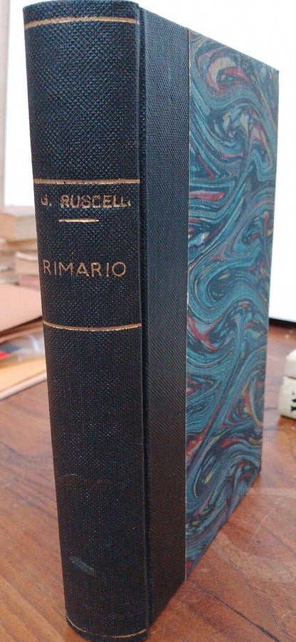 Rimario, par G. Ruscelli, Rondinella Ed. 1881