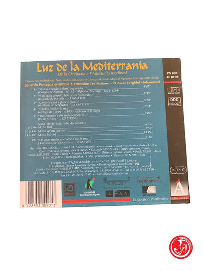 Luz De La Mediterrania - Ensemble Eduardo Paniagua, Ensemble Tre Fontane