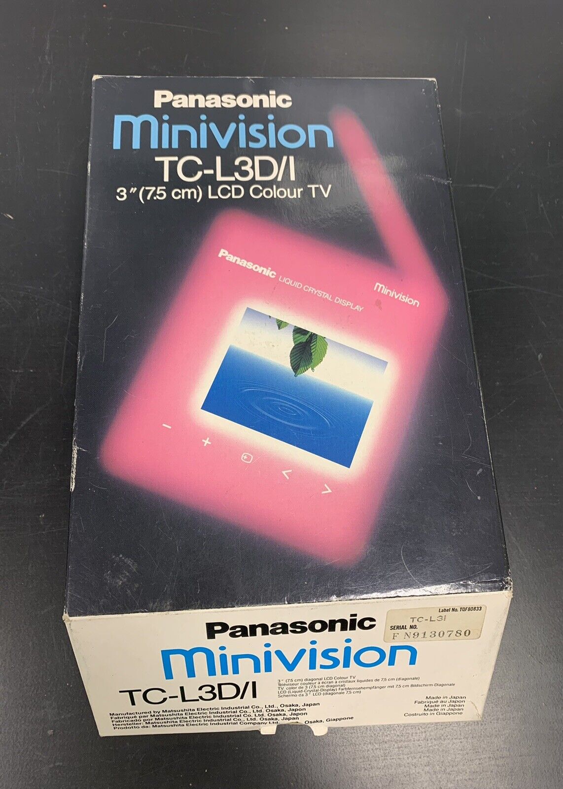 Mini vision Panasonic TC-L3D/I TV couleur LCD