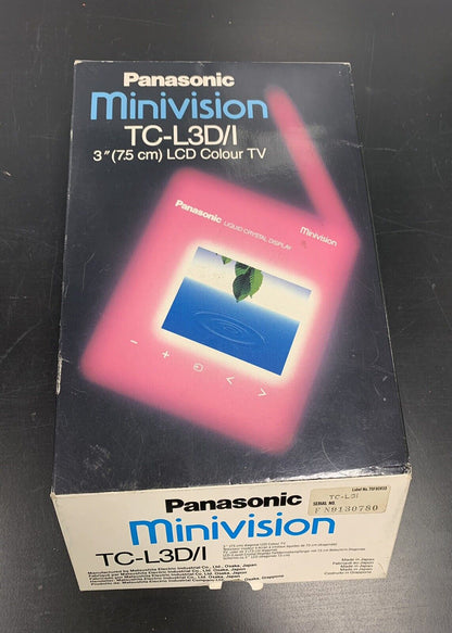 Mini vision Panasonic TC-L3D/I TV couleur LCD