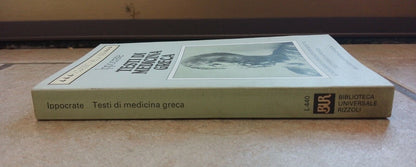 Testi di Medicina greca, Ippocrate, BUR, 1983